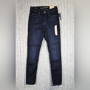 Universal Thread Dark Wash Mid Rise Skinny Jeans • Size 0 • NWT